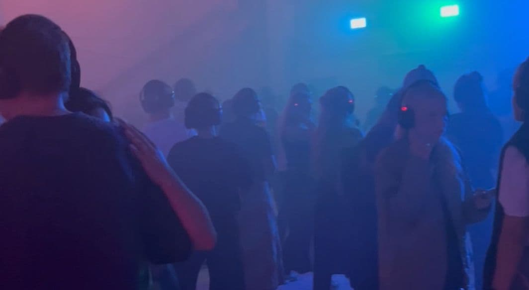 Silent disco / Hungerburg / foto Maarja Mänd